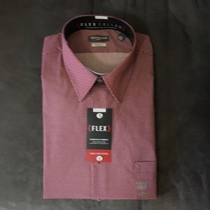 Men ‘s dress shirt , Tuscan red colored, 16 32/33!